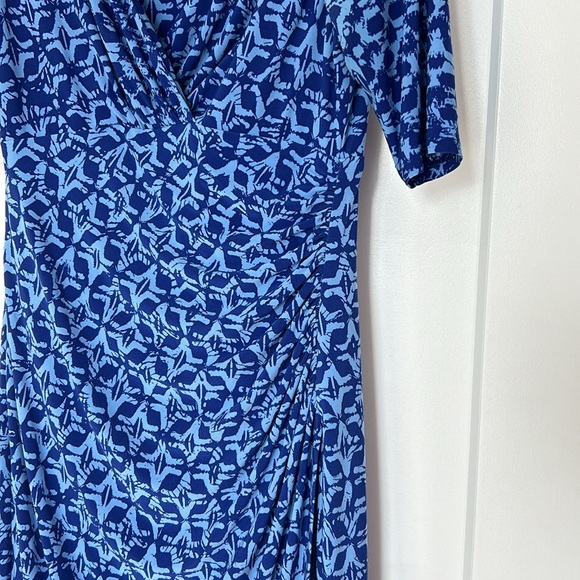 Ralph Lauren dress in blue print - Picture 2 of 9